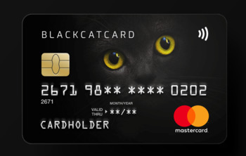 Portfel internetowy Black Cat Card